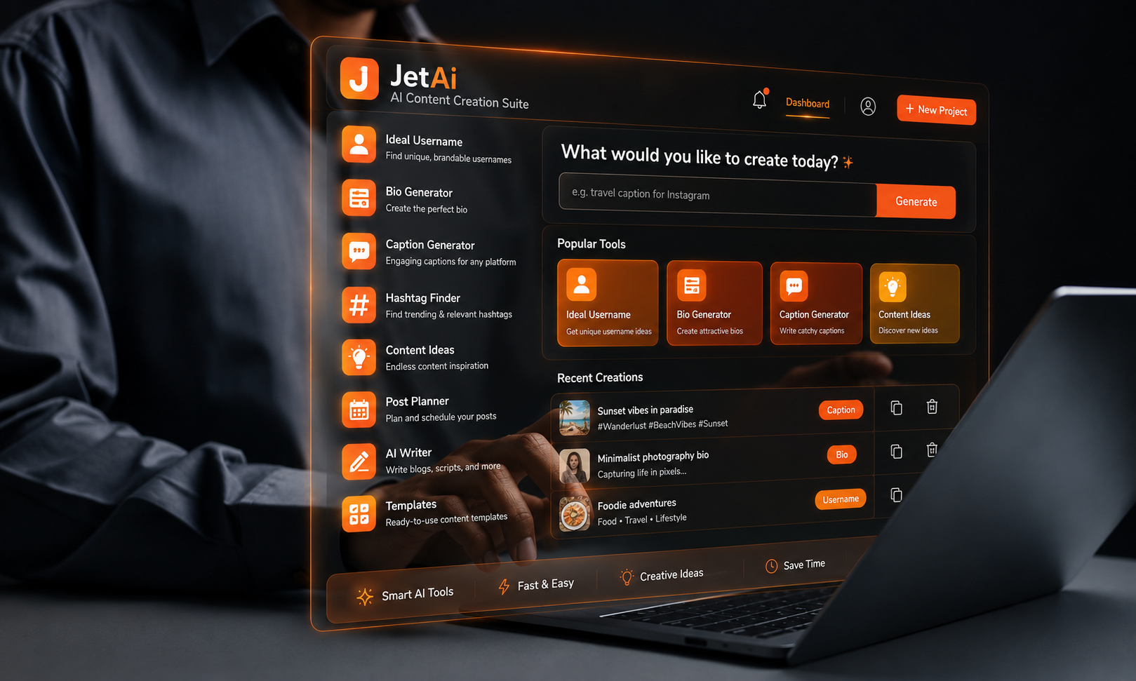 JetAI Creator Tools