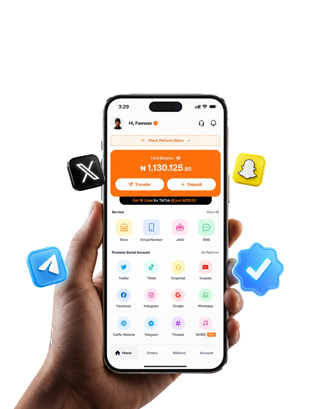 jetazap Dashboard Preview